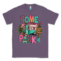 Lavender home is where we park it Classic Tee - RanaPortraitStore