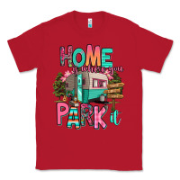 Red home is where we park it Classic Tee - RanaPortraitStore
