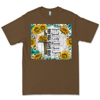 Cacao god says you are with sunflower Premium Tee - TumblerDesignByShophia