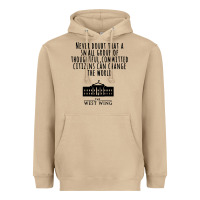 Mushroom West Wing My Favorite People Heavyweight Hoodie - maiPhamDesign