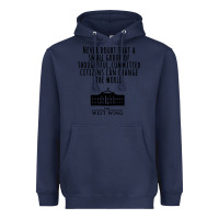 Navy West Wing My Favorite People Heavyweight Hoodie - maiPhamDesign