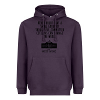 Plum West Wing My Favorite People Heavyweight Hoodie - maiPhamDesign