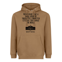Toasted Coconut West Wing My Favorite People Heavyweight Hoodie - maiPhamDesign
