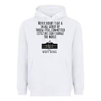 White West Wing My Favorite People Heavyweight Hoodie - maiPhamDesign