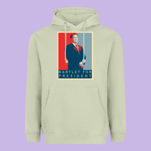 Bartlet For President Lover Gift Heavyweight Hoodie Designed By Maiphamdesign