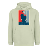 Matcha Bartlet For President Lover Gift Heavyweight Hoodie - maiPhamDesign