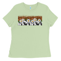 Matcha cowhide leopard daisies Ladies Tee - TumblerDesignByShophia