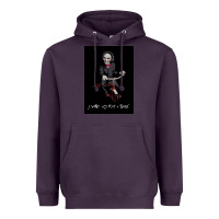 Plum Saw I Want To Play A Game Picture Heavyweight Hoodie - maiPhamDesign