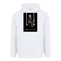 White Saw I Want To Play A Game Picture Heavyweight Hoodie - maiPhamDesign