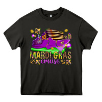 Asphalt Mardi Gras cruise Heavy Core Tee - NancyCooperArtShop