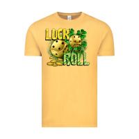 Vintage Mustard Luck and roll Vintage Tee - CowGirlArtShop