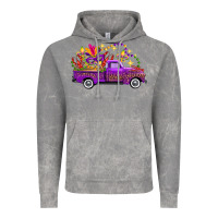 Cloud Rock Mardi Gras Leopard Truck Vintage Hoodie - FaDigitalArtStudio