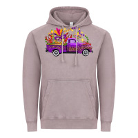 Vintage Zinc Mardi Gras Leopard Truck Vintage Hoodie - FaDigitalArtStudio