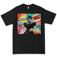 Black pop art gothic girl Premium Tee - TumblerDesignByShophia