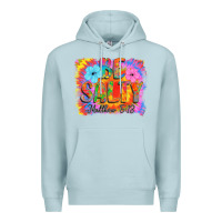 Blue Mist Be Salty Premium Hoodie - CowhideDigitalArt