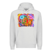 Dove Grey Be Salty Premium Hoodie - CowhideDigitalArt