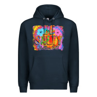 Navy Be Salty Premium Hoodie - CowhideDigitalArt