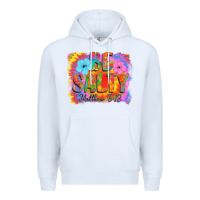 White Be Salty Premium Hoodie - CowhideDigitalArt