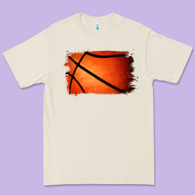 Basketball Brushstroke Premium Tee Designed By Jasminsmagicworld