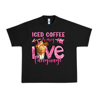 Black iced coffee is my love language Urban Heavy Tee - OliviaCreatesArt