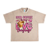 French Oak iced coffee is my love language Urban Heavy Tee - OliviaCreatesArt