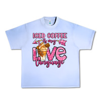 Grape Ice iced coffee is my love language Urban Heavy Tee - OliviaCreatesArt