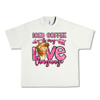 Pistachio iced coffee is my love language Urban Heavy Tee - OliviaCreatesArt