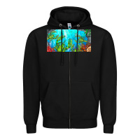 Black lobster license plate Zipper Hoodie - BarkalooDesign