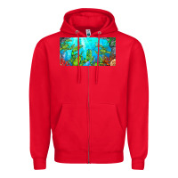 Red lobster license plate Zipper Hoodie - BarkalooDesign