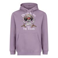 Lavender Dead Men Tell No Tales Funny Gifts Boy Girl Heavyweight Hoodie - maiPhamDesign