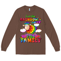 Chestnut I am the rainbow sheep of the family Long Sleeve Tee - FaDigitalArtStudio