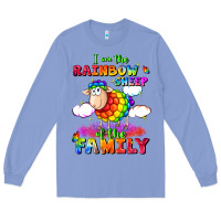 Colony Blue I am the rainbow sheep of the family Long Sleeve Tee - FaDigitalArtStudio