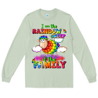Matcha I am the rainbow sheep of the family Long Sleeve Tee - FaDigitalArtStudio