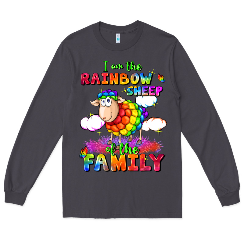 I Am The Rainbow Sheep Of The Family Long Sleeve Tee by FaDigitalArtStudio | Teevron