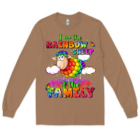 Toasted Coconut I am the rainbow sheep of the family Long Sleeve Tee - FaDigitalArtStudio