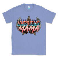Colony Blue American mama Mother's Day Classic Tee - HowdyJamesFarm