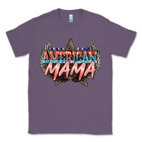 Lavender American mama Mother's Day Classic Tee - HowdyJamesFarm