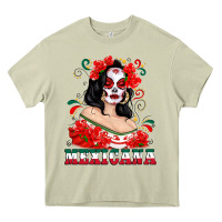 Mossy Mexicana with Skull Girl Heavy Core Tee - texasbilliewilder
