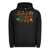 Pigment Black one thankful grandpa Urban Hoodie - JahusDesignShop