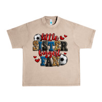 French Oak little sister biggest fan soccer Urban Heavy Tee - Jasminsmagicworld