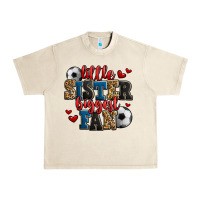 Sandshell little sister biggest fan soccer Urban Heavy Tee - Jasminsmagicworld