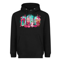 Breast Cancer  Coffee Cups Heavyweight Hoodie | Teevron