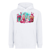 White breast cancer  coffee cups Heavyweight Hoodie - AdoDesignShop