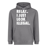 Storm relax trump i just look illegal politically incorrect t shirt Heavyweight Hoodie - maiPhamDesign
