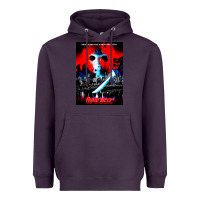Plum Vintage Classic  Horror film Art Characters Mens Womens Heavyweight Hoodie - maiPhamDesign