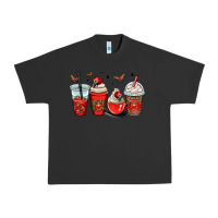 Pigment Black ladybug coffee cups Urban Heavy Tee - OliviaCreatesArt