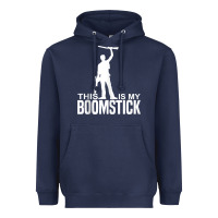 Navy this is my boomstick shotgun chainsaw dead evil halloween tank top Heavyweight Hoodie - maiPhamDesign