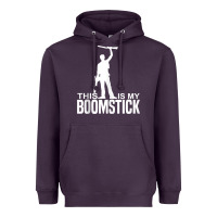Plum this is my boomstick shotgun chainsaw dead evil halloween tank top Heavyweight Hoodie - maiPhamDesign