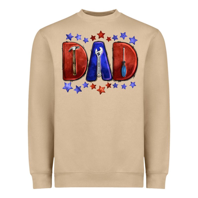 Tools For Dad Heavyweight Sweatshirt by BarkalooDesign | Teevron