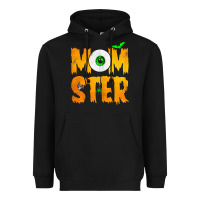 Black womens momster tshirt halloween scary costume mom t shirt Heavyweight Hoodie - maiPhamDesign